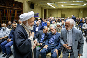 حجتالاسلام غلامرضا مصباحی مقدم در مراسم ختم مرحوم پرویز داوودی