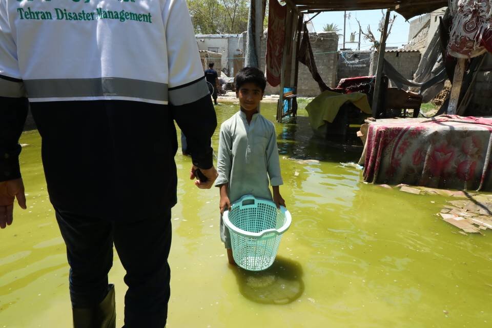 تداوم امدادرسانی به ۱۳ شهرستان سیل زده سیستان و بلوچستان
