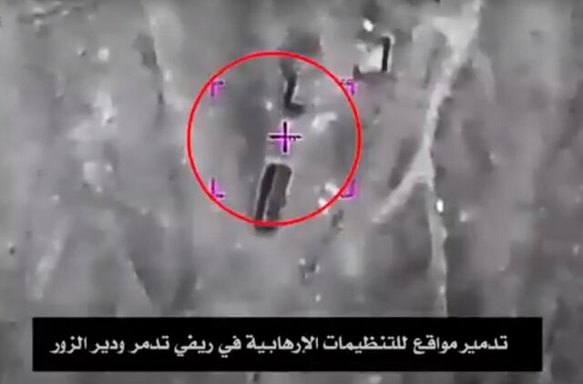 انهدام مقرهای تروریستها در شرق و مرکز سوریه انهدام مقرهای تروریستها در شرق و مرکز سوریه