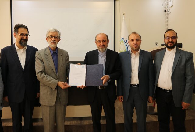 برگزاری آیین تکریم و معارفه معاون بینالملل بنیاد سعدی