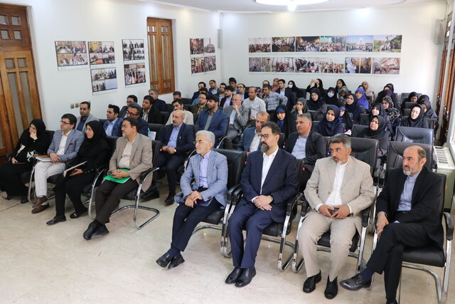 برگزاری آیین تکریم و معارفه معاون بینالملل بنیاد سعدی