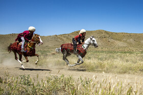 مسابقات محلی اسب سواری در خراسان شمالی