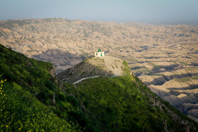 زیارتگاه خالدنبی در منطقه کوهستانی - شمال شرق شهرستان کلاله - استان گلستان 