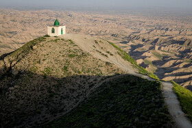 زیارتگاه خالدنبی در منطقه کوهستانی - شمال شرق شهرستان کلاله - استان گلستان 