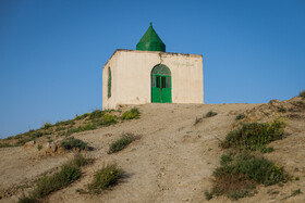 زیارتگاه خالدنبی در منطقه کوهستانی - شمال شرق شهرستان کلاله - استان گلستان 