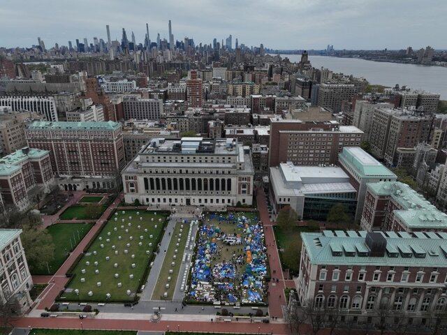 حمایت از غزه در دانشگاههای آمریکا به روایت تصویر