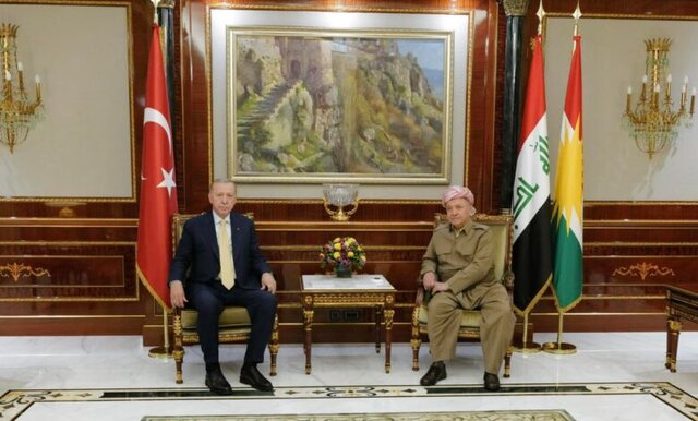 مذاکرات سران ترکیه و اقلیم کردستان عراق درباره امنیت مرزها و مبارزه با تروریسم