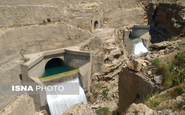 سد کوثر گچساران سرریز کرد