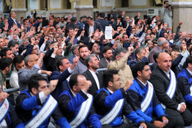 دیدار کارگران با رهبر معظم انقلاب