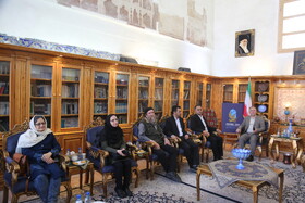 بازدید رئیس کمیته ملی موزههای ایران(ایکوم) از مجموعه جهانی شیخ صفیالدین اردبیلی