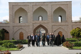 بازدید رئیس کمیته ملی موزههای ایران(ایکوم) از مجموعه جهانی شیخ صفیالدین اردبیلی