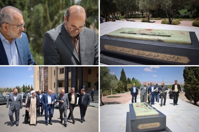 ادای احترام معاون پارلمانی رئیس جمهور به شهدای گمنام سمنان ادای احترام معاون پارلمانی رئیس جمهور به شهدای گمنام سمنان