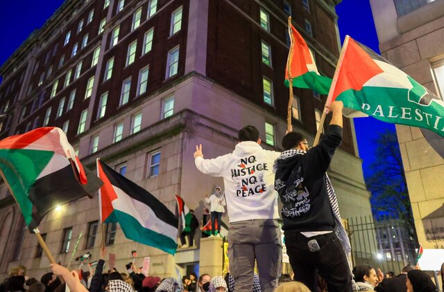 دانشجویان آمریکایی در حمایت از فلسطین کوتاه نمی‌آیند 