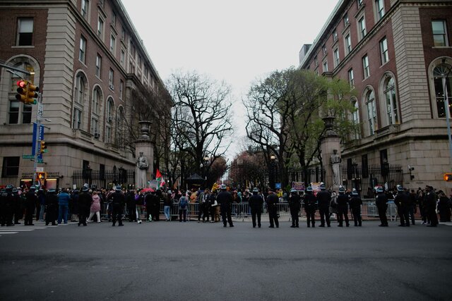 دانشجویان آمریکایی در حمایت از فلسطین کوتاه نمیآیند