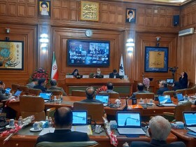 خروج تعدادی از اعضای شورای شهر تهران از صحن حین سخنرانی شهردار