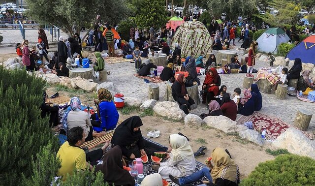 ‌ برگزاری جشن باستانی چهلم نوروز در «شیوشگان» کرمان