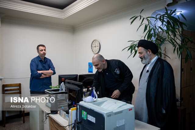 بازدید نماینده ولی فقیه در حج از ایسنا