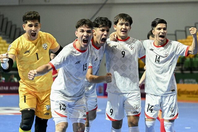 صعود افغانستان به جام جهانی فوتسال صعود افغانستان به جام جهانی فوتسال