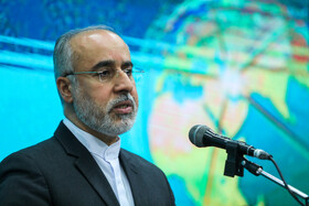ناصر کنعانی، سخنگوی وزارت امور خارجه ایران در نشست خبری