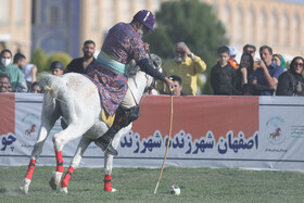 مسابقات نمادین چوگان در میدان نقش جهان اصفهان