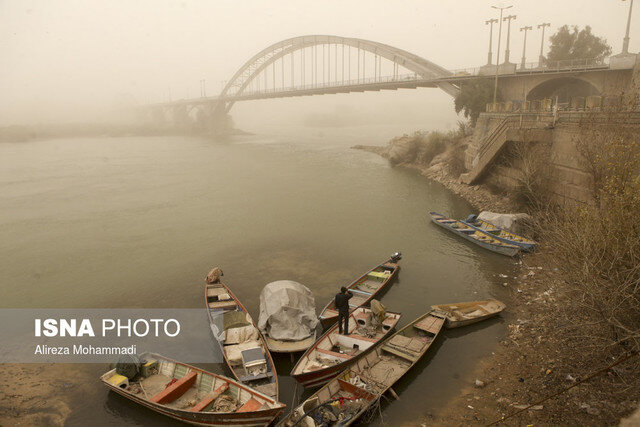 منشأ گرد و غبار امروز خوزستان، ‌وقوع طوفان در عراق اعلام شد