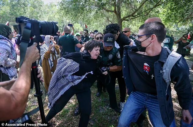 حمایت گروههای حقوق بشری آمریکا از اعتراضات دانشجویان در حمایت از غزه