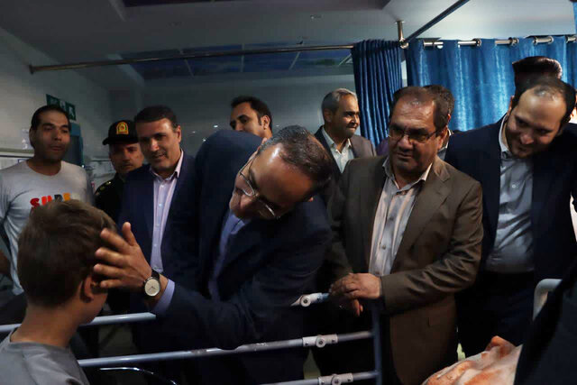 ساختمان MRI بیمارستان شهرستان بافت افتتاح شد