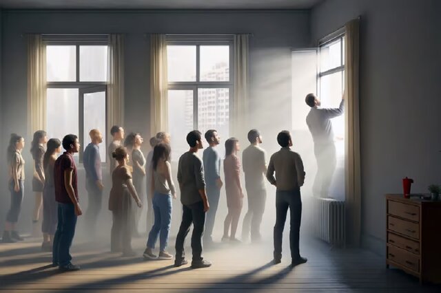 برای نابودی ویروسها پنجره را باز کنید! برای نابودی ویروسها پنجره را باز کنید!