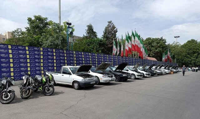 دستگیری ۵۷ سارق و مالخر حرفهای وسایل نقلیه در تهران