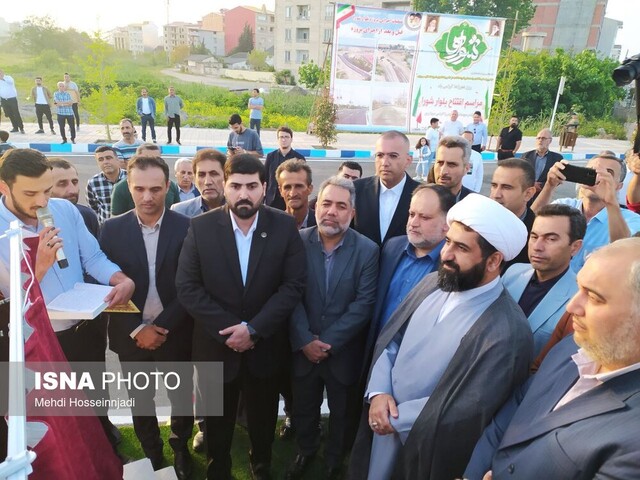 بلوار شورا در شهر مرزی و گردشگر پذیر آستارا افتتاح شد