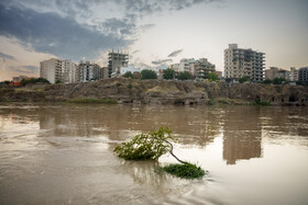 وضعیت رودخانه دز در بارشهای اخیر
