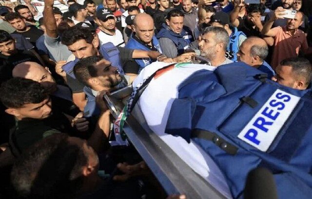 گرامیداشت یاد خبرنگاران کشته شده فلسطینی در روز جهانی آزادی مطبوعات گرامیداشت یاد خبرنگاران کشته شده فلسطینی در روز جهانی آزادی مطبوعات