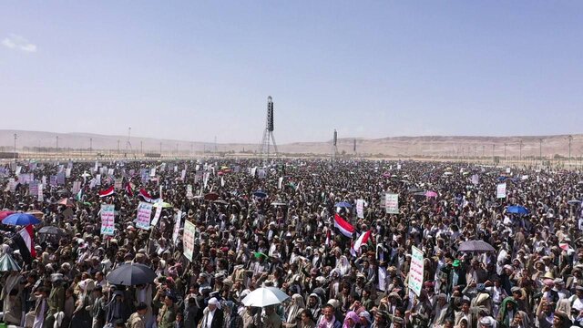 ادامه تظاهرات در یمن در حمایت از غزه