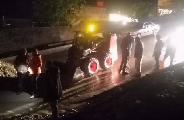 بازگشایی محورهای مواصلاتی روستاهای بخش کن بازگشایی محورهای مواصلاتی روستاهای بخش کن