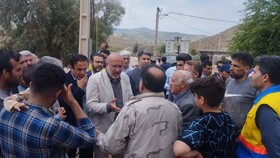 ‍ نشست ستاد بحران ایلام برای روستای سیل‌زده «تختان» دهلران‌