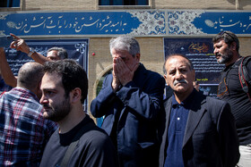 مراسم تشییع پیکر مسعود اسکویی