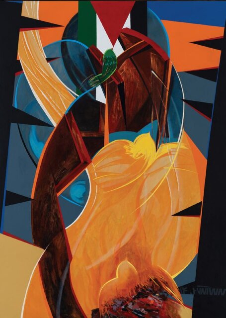 کدام تابلوها بر دیوار پاویون ایران در بینال ونیز نصب میشود؟ + تصاویر