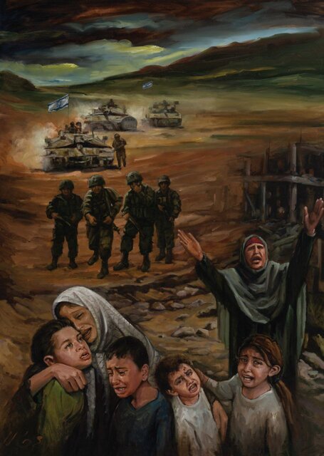 کدام تابلوها بر دیوار پاویون ایران در بینال ونیز نصب میشود؟ + تصاویر