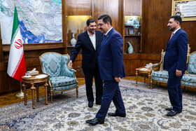 دیدار وزیر تجارت عراق با محمد مخبر معاون اول رییس جمهور