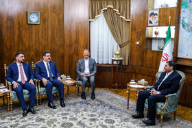 دیدار وزیر تجارت عراق با محمد مخبر معاون اول رییس جمهور