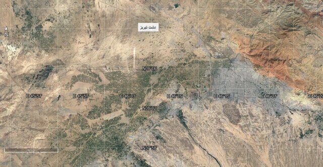 نقشه ناپایداریهای شناساییشده در دشت تبریز هشدار در دشت تبریز؛ کدام بناهای تاریخی در خطرند؟