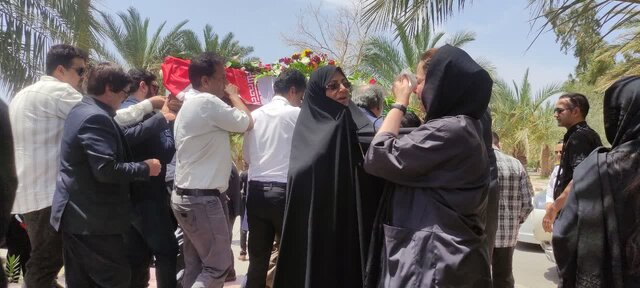 پیکر محمدعلی علومی به خانه ابدی بدرقه شد