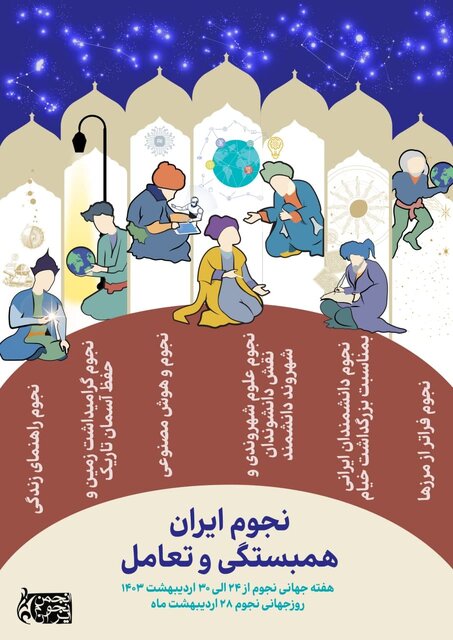 جزئیات نحوه ثبت برنامههای گروههای هفته نجوم