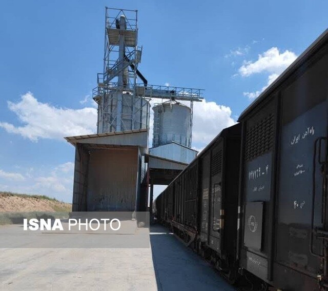 همدان؛ قطب بارگیری گندم داخلی کشور در زمینه حمل ریلی