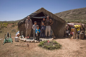 خانواده عشایری کوچ نشین - استان فارس