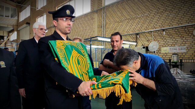 کاروان زیر سایه خورشید به شهرستان قدس رسید