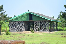 محل نگهداری مرالهای ایرانی در پناهگاه حیات وحش آستارا