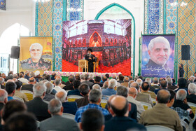 مراسم چهلمین روز شهادت سرلشگر «محمدهادی حاجی رحیمی»