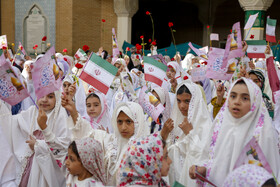 جشن تکلیف ۵ هزار نفری دختران سراسر کشور در حرم حضرت معصومه