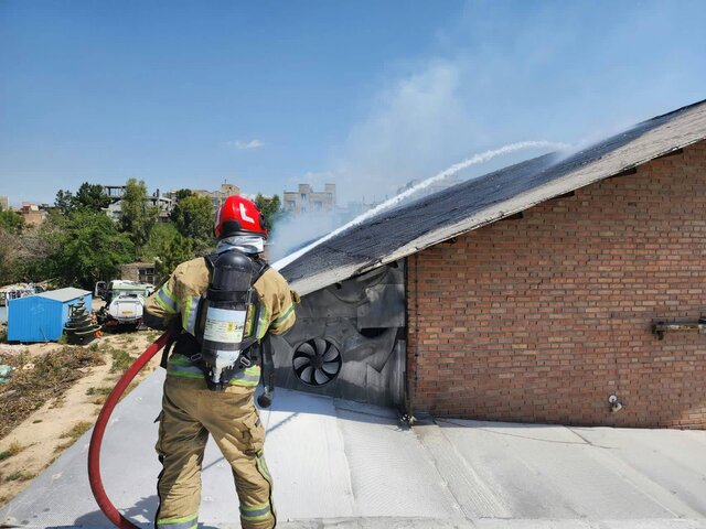 عکس تزئینی است افزایش ثبات سازههای فلزی در برابر حریق با فومهای کُند کننده آتش